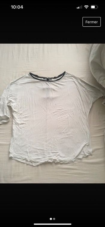 Blouse pull fin