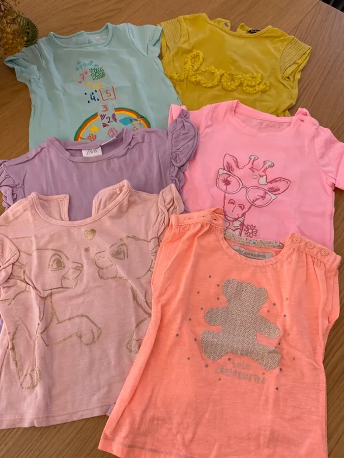 Lot tee-shirts