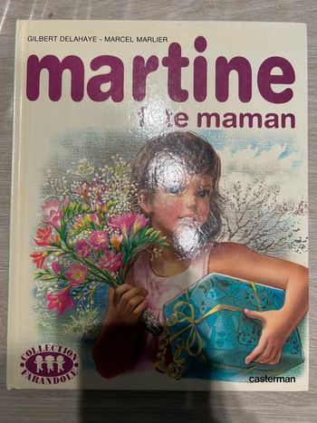 Livre vintage "Martine fête maman"