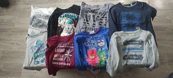 Lot de 27 t-shirts manches longues