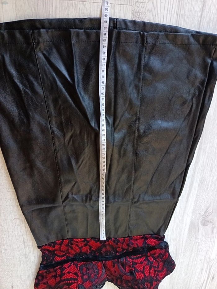Robe S 36 M 38  sexy dentelle rouge et noir - photo numéro 19