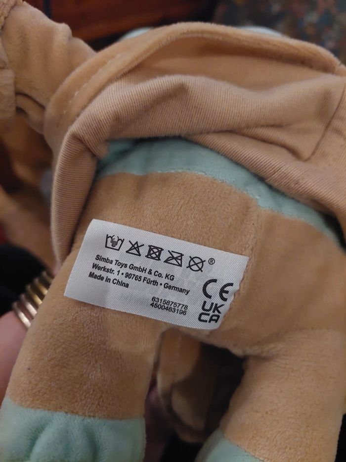 Star Wars Simba toys - peluche bébé yoda - photo numéro 5