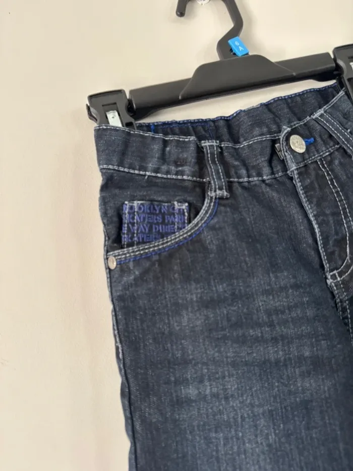 👖jean brut - garçon - 110 cm - très bon état -lupilu - skateboard - photo numéro 2