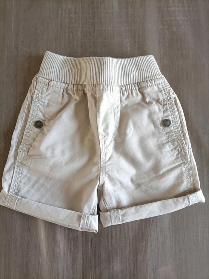 Ensemble été T Shirt/ short bermuda TAO 3 mois - photo numéro 5