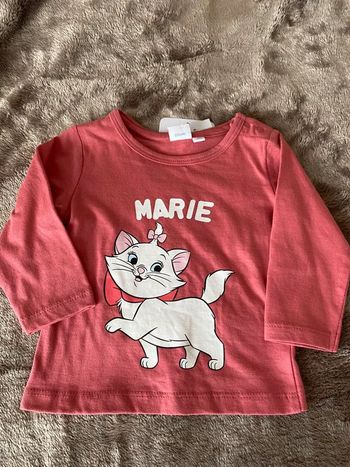 tee shirt manche longue marie les aristochat disney