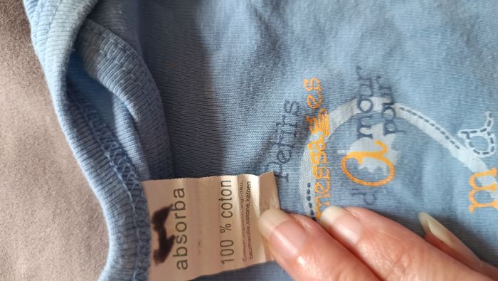 Body manches longues baby gros - photo numéro 7