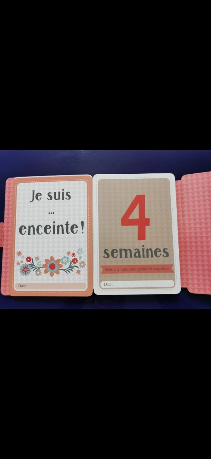 CARTES SOUVENIRS EN ATTENDANT BÉBÉ - photo numéro 6