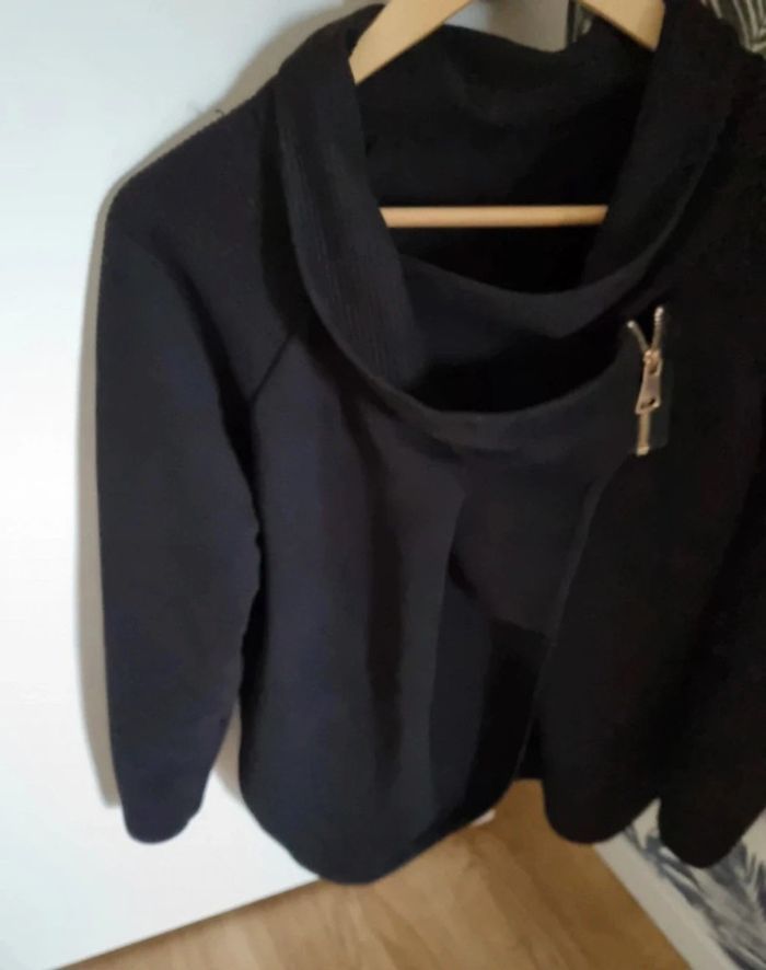 Veste noire femme manches longues - photo numéro 6