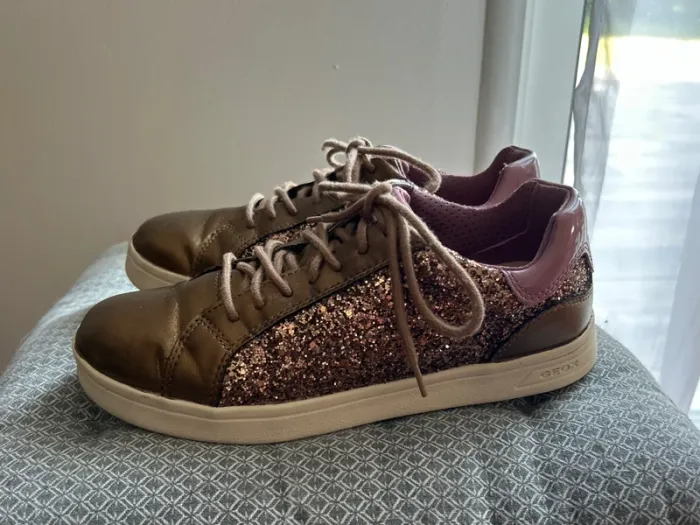 Baskets geox Respira pointure 38 paillettes - photo numéro 4