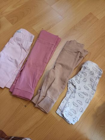 Lot de 4 pantalon bébé fille