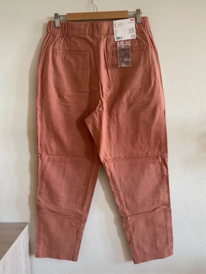 Pantalon en lin Uniqlo - photo numéro 3