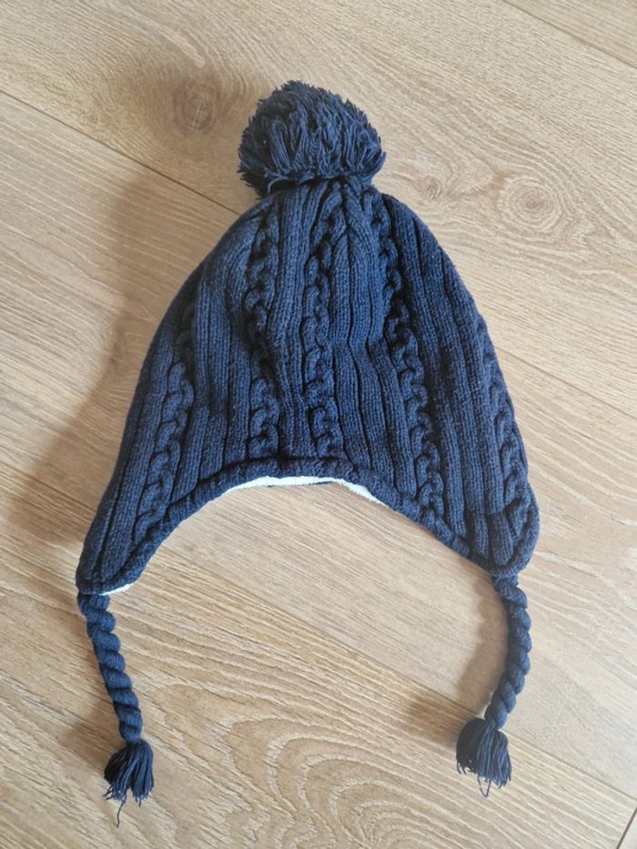 Bonnet garçon orchestra bleu marine 2-4 ans - photo numéro 2