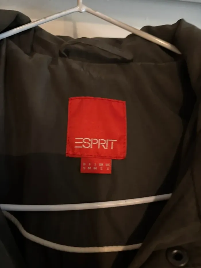 Manteau à capuche kaki Esprit taille 38-M très bon état - photo numéro 4