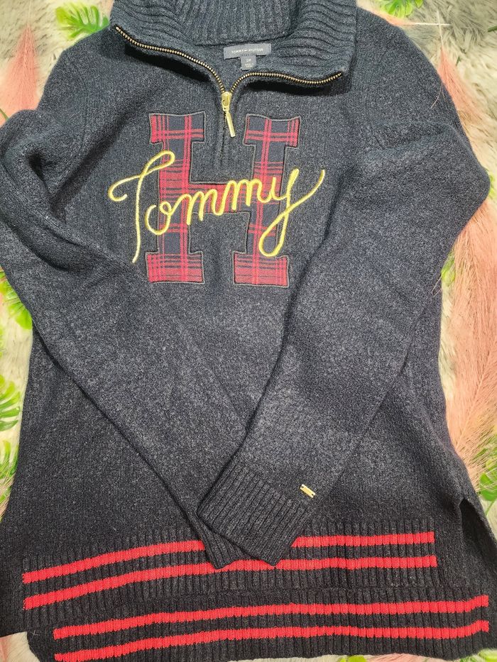 Pull femme tommy hilfiger très bonne état - photo numéro 2