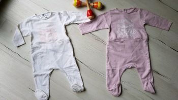 Lot de 2 pyjamas kenzo fille coton épais mi saison 12 mois