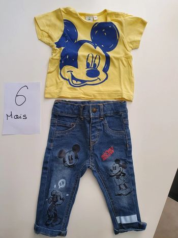 Ensemble mickey, 6 mois