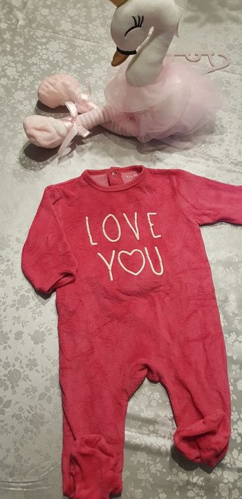 Pyjama love 12 mois kiabi