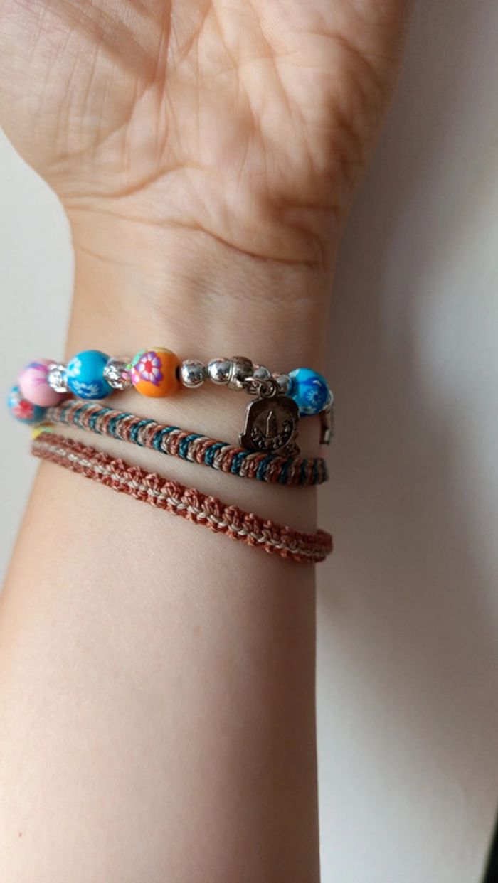 Bracelet catholique en perles - photo numéro 4