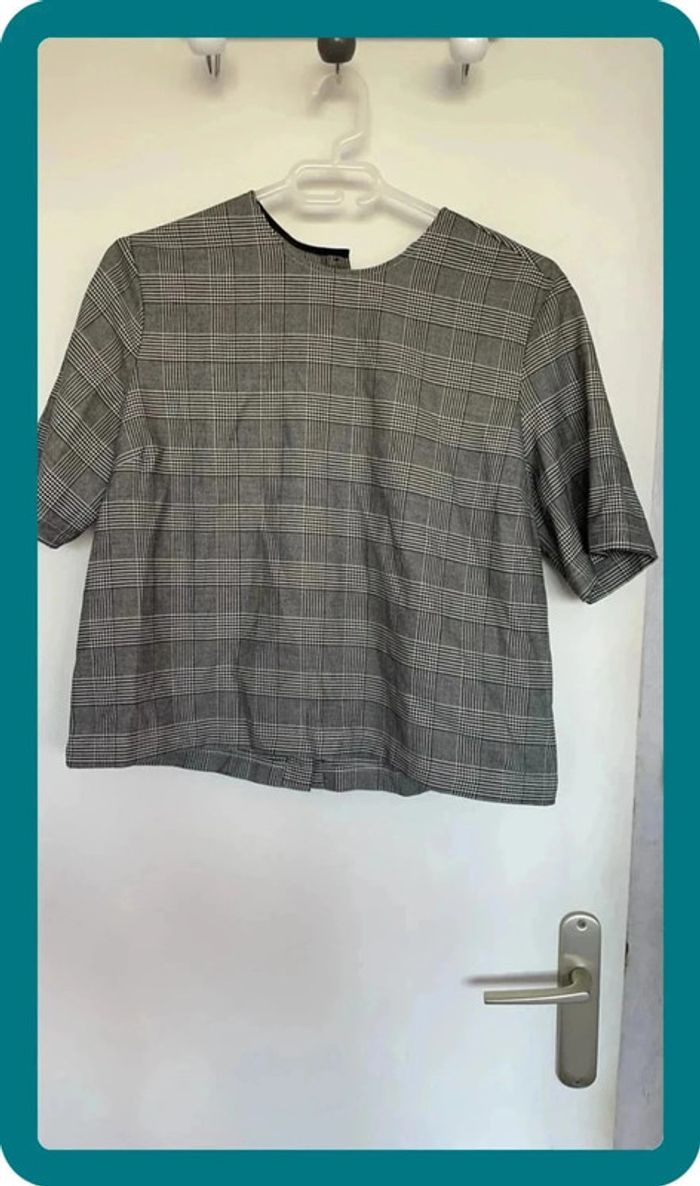 Blouse gris