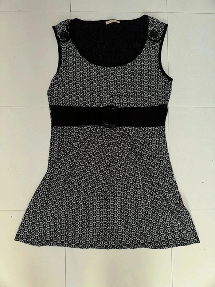 Top long noir TM neuf In Extenso