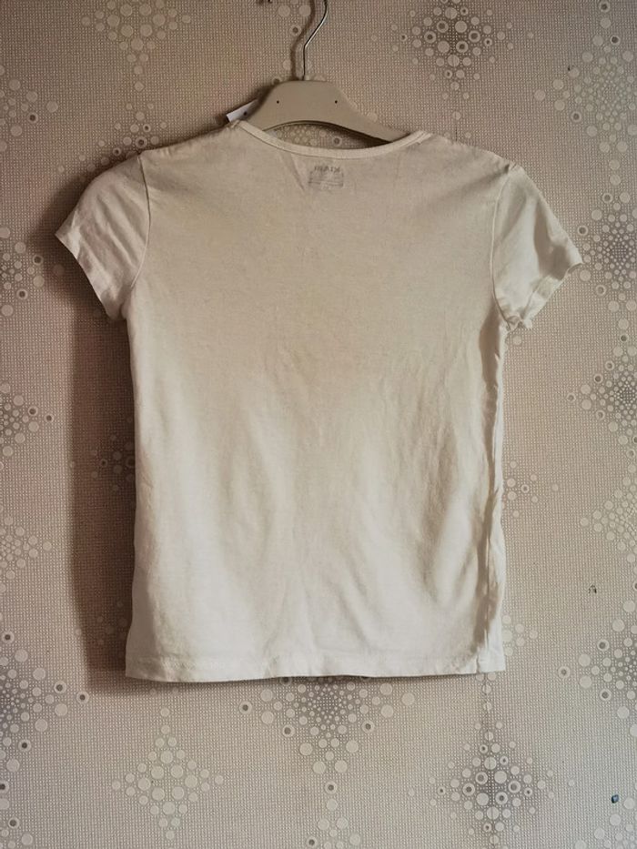 D1671 - tee-shirt fille 8 ans - photo numéro 2