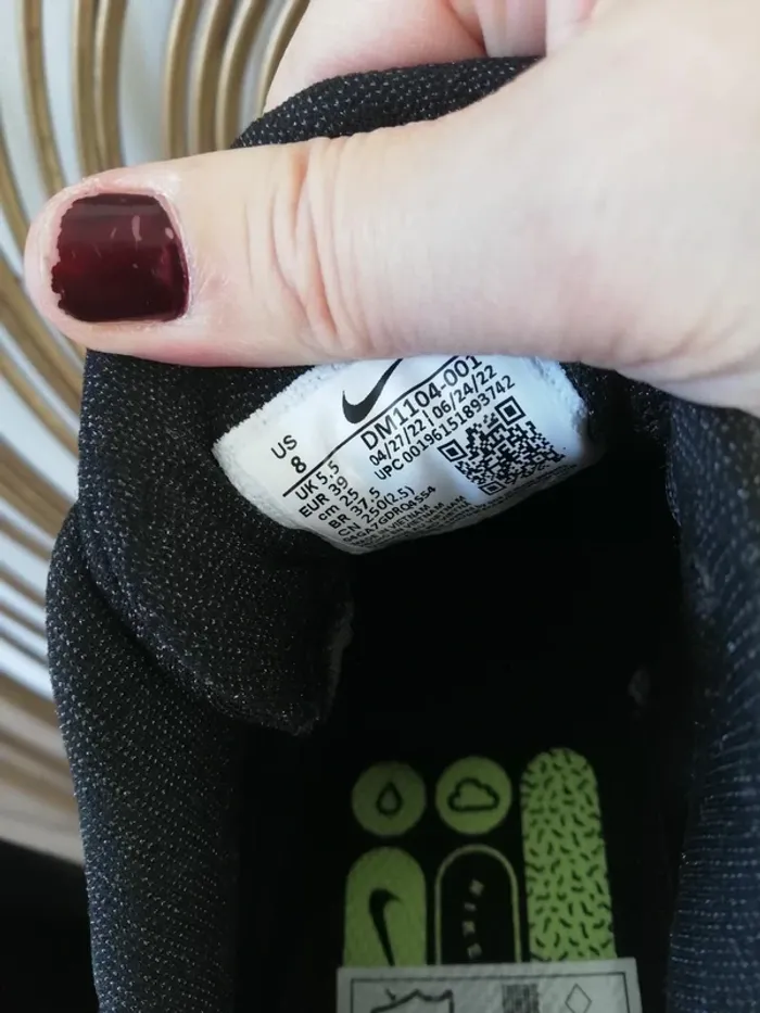 Baskets Nike air winflo 9 shield waterproof T39 - photo numéro 4