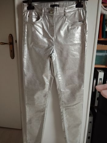 Pantalon magique argenté. Taille 36. Breal