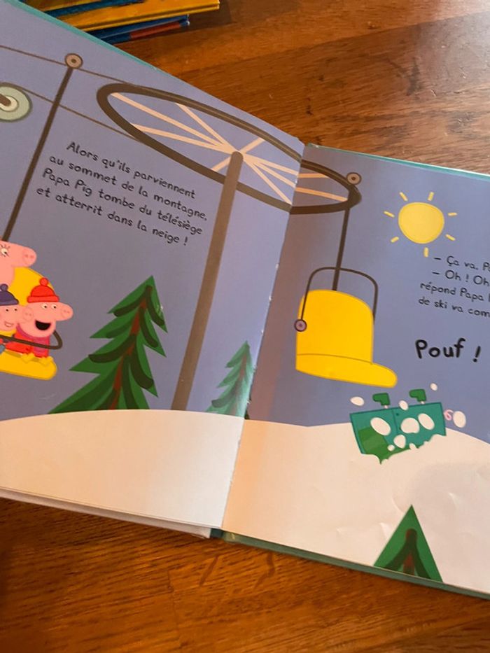Livre Peppa Pig Peppa fait du ski - photo numéro 7