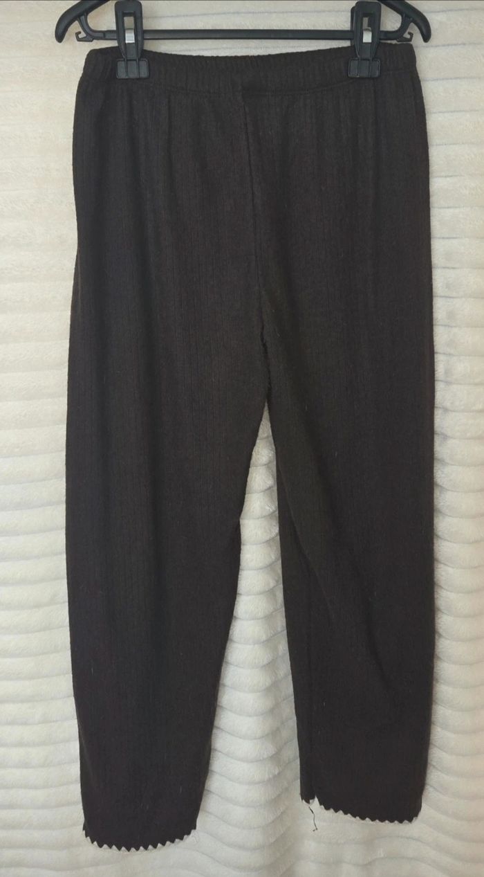 Pantalon  fluide marron - photo numéro 2