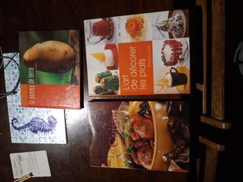 Lot 3 livres cuisine 