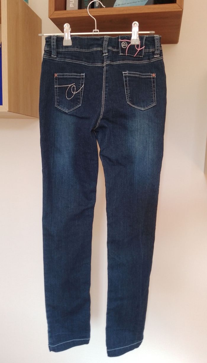 Jean slim fille 10 ans Orchestra comme neuf - photo numéro 4