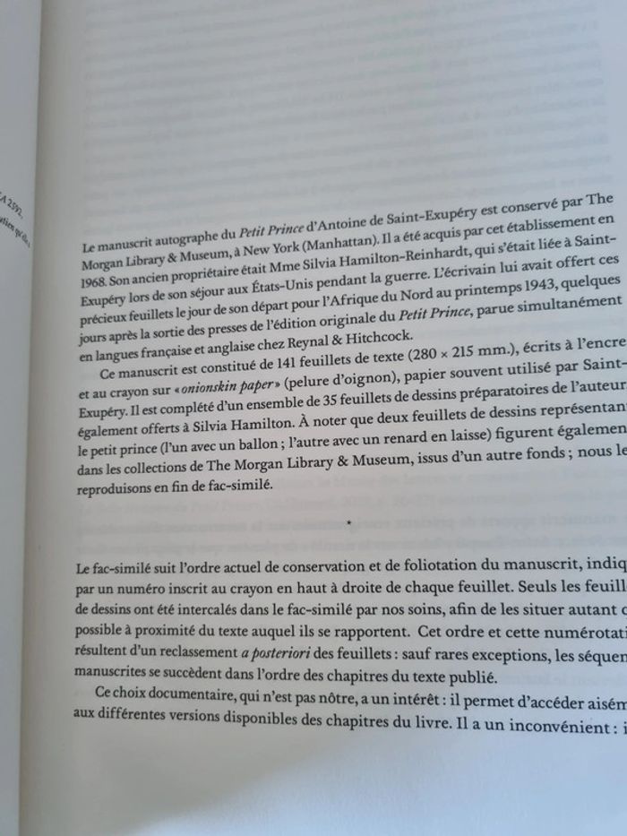 Le manuscrit du Petit Prince - Fac-similé et transcription - photo numéro 10