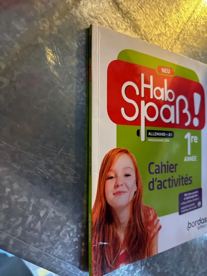 Livre Hab SpaB ! Première année allemand A1 - photo numéro 2