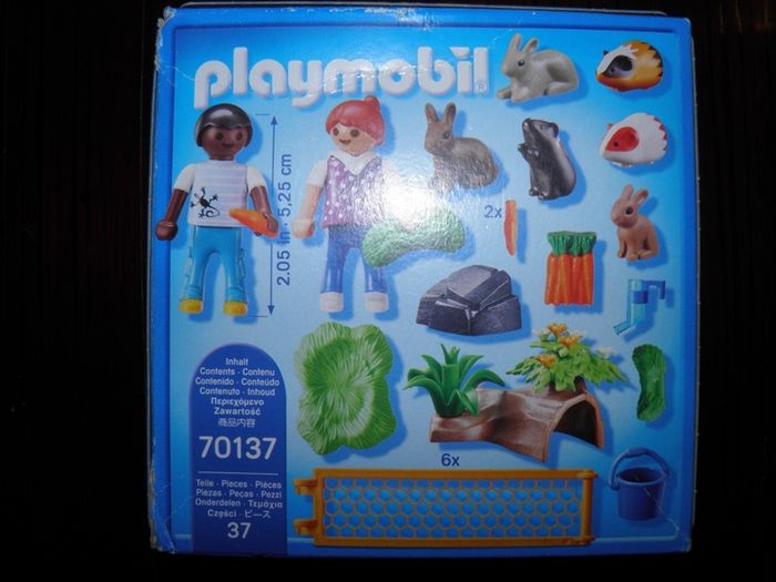 Playmobil 70137 Enfants avec petits animaux Complet + Boîte - photo numéro 3