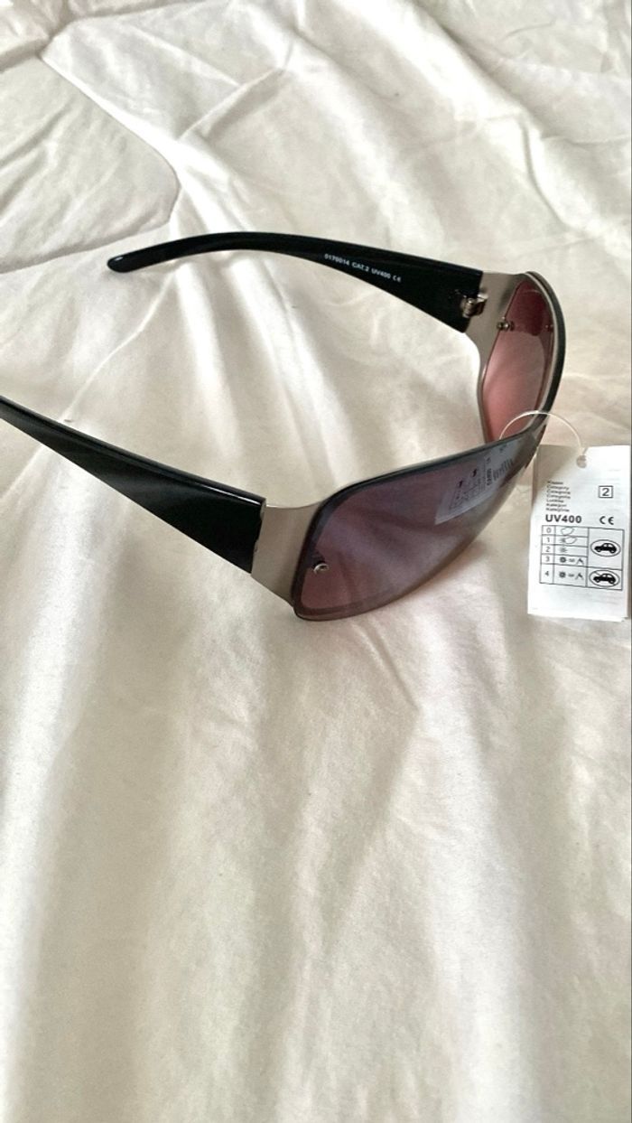 Lunettes de soleil vintage – Style Y2K / rétro - photo numéro 3