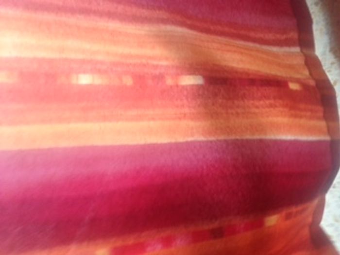 rideau couleur vive
