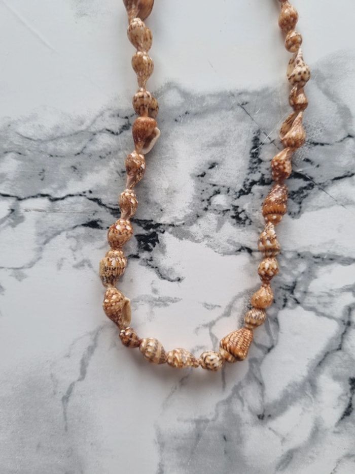 Collier coquillage vintage - photo numéro 5