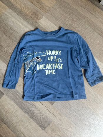 Tee shirt manche longue garçon 5 ans