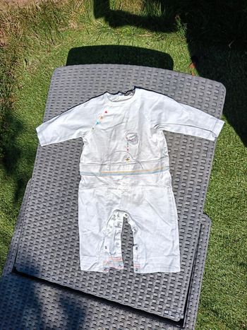 Pyjama grenouillère combinaison sans pied taille 3 mois - 62 cm