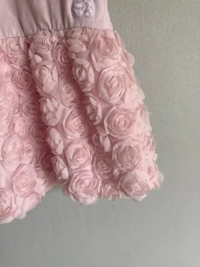 Robe été tulle roses Emile & Rose 18M - photo numéro 3