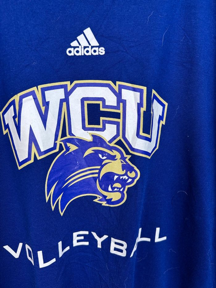Maillot Longue Manche Adidas Homme WCU Volleyball Violet | Taille L | Très Bon État | #TM31 - photo numéro 3