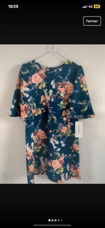 Robe cayro fleurie neuf