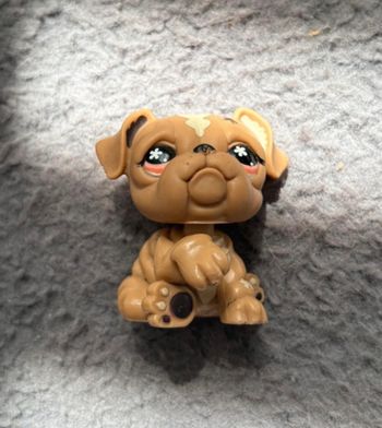Figurine Petshop bouledogue 2007