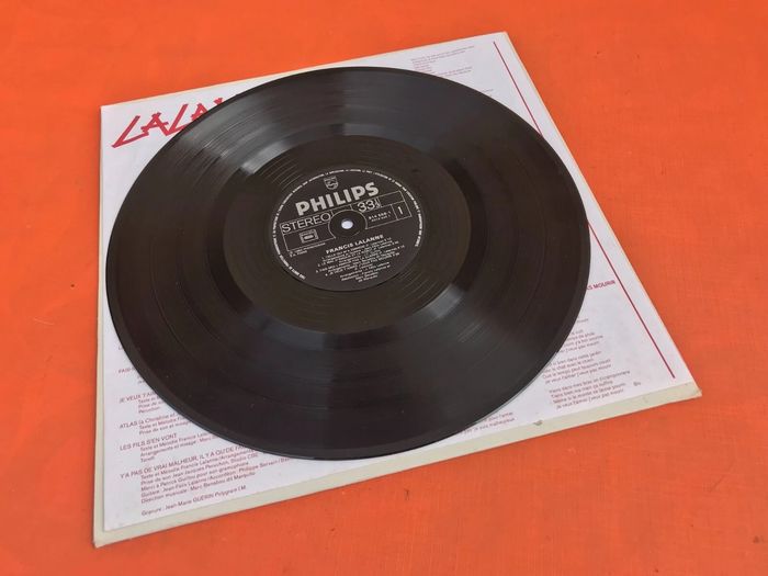 Vinyle 33 tours Lalanne Celle qui m' a emmené (1982) Philips 8145581 - photo numéro 5