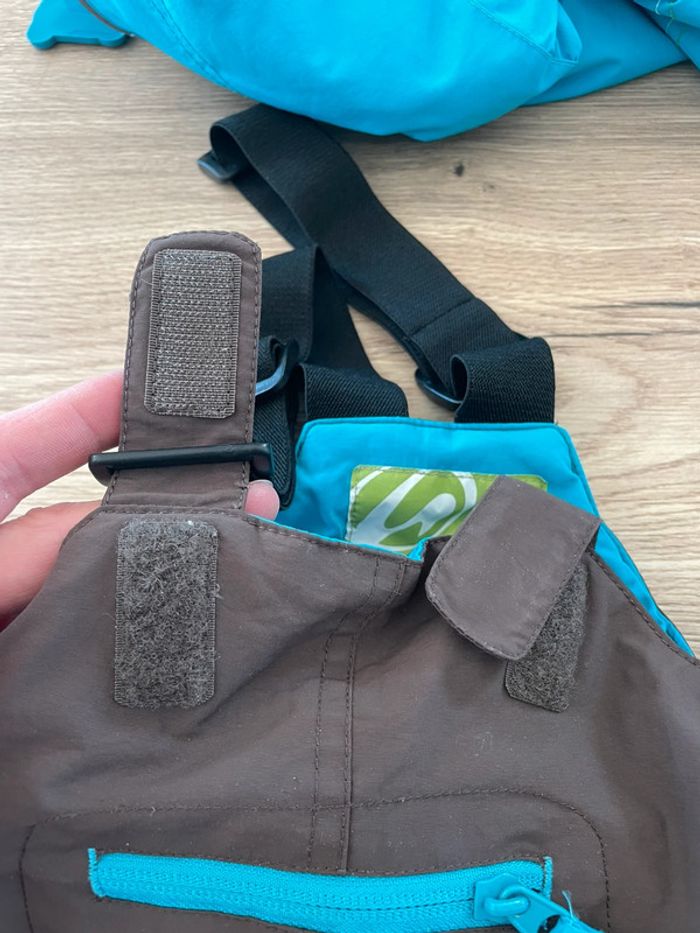 Ensemble salopette+manteau+moufles ski 3 ans - photo numéro 15