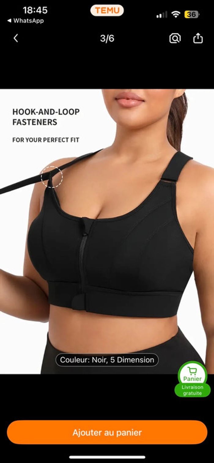 Brassière de sport neuve - photo numéro 4