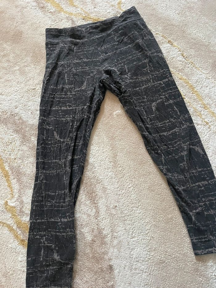 Legging de sport gris foncé