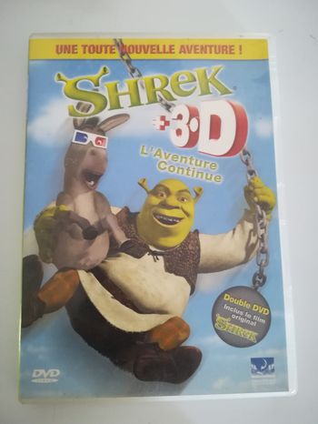 DVD Shrek l'aventure continue