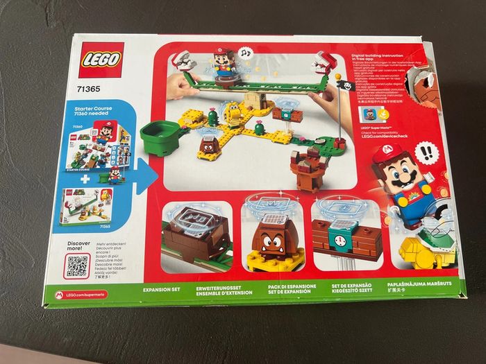 LEGO 71365 Super Mario Ensemble d'extension La Balance de la Plante Piranha - photo numéro 2