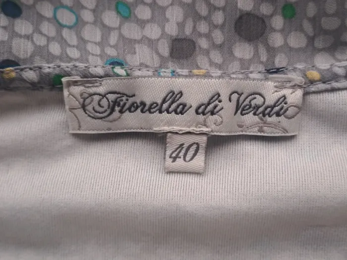 Robe midi à volant gris Taille 40 - photo numéro 6